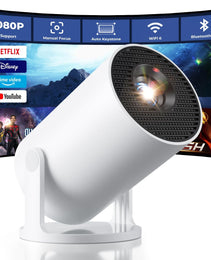 PrismifyOS 4K Portable Smart Projector